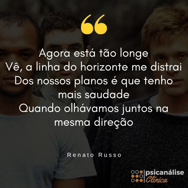 Música de saudade Legião Urbana