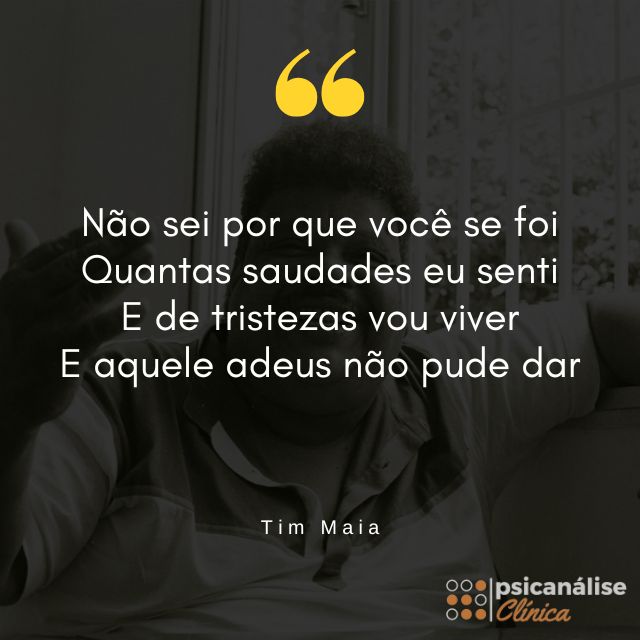 Música de saudade Tim Maia