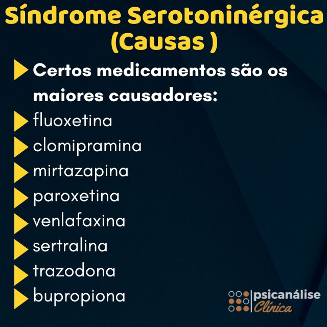 sindrome serotoninergica causas