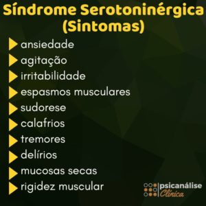 sindrome serotoninergica sintomas