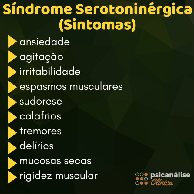 sindrome serotoninergica sintomas