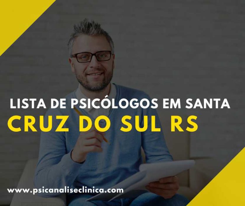 psicólogo em Santa Cruz do Sul