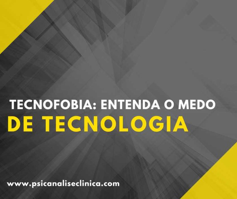 medo de tecnologia