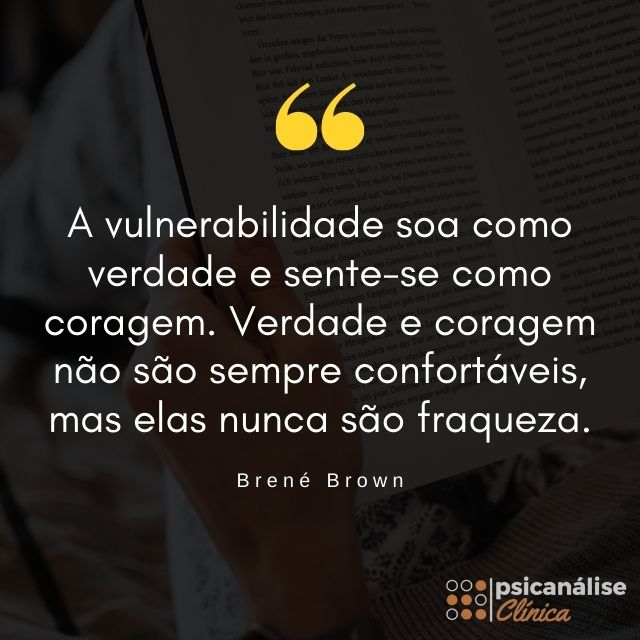 a coragem de ser imperfeito frases