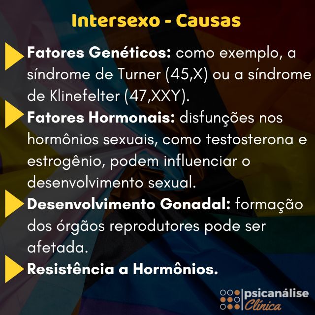 o que é intersexo causas