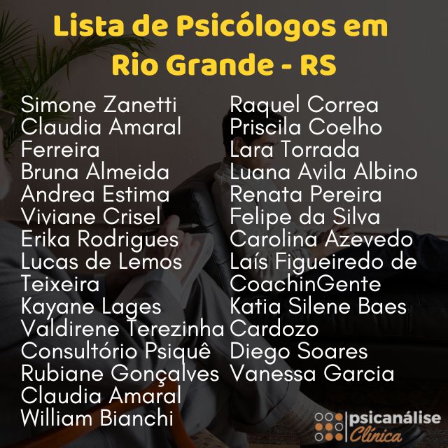 psicólogos em Rio Grande lista