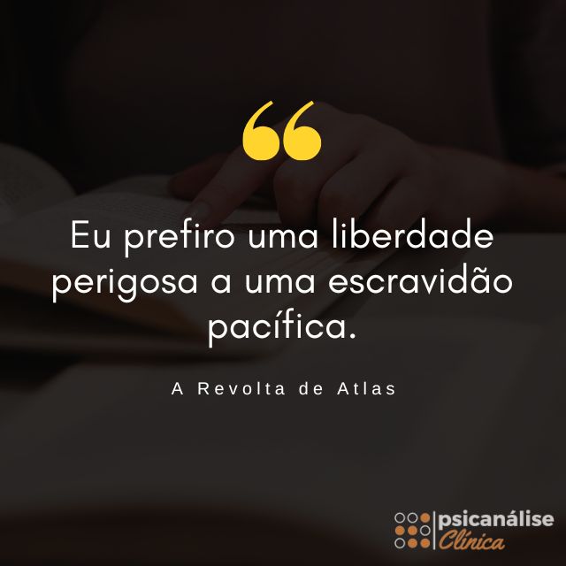 a revolta de Atlas frase