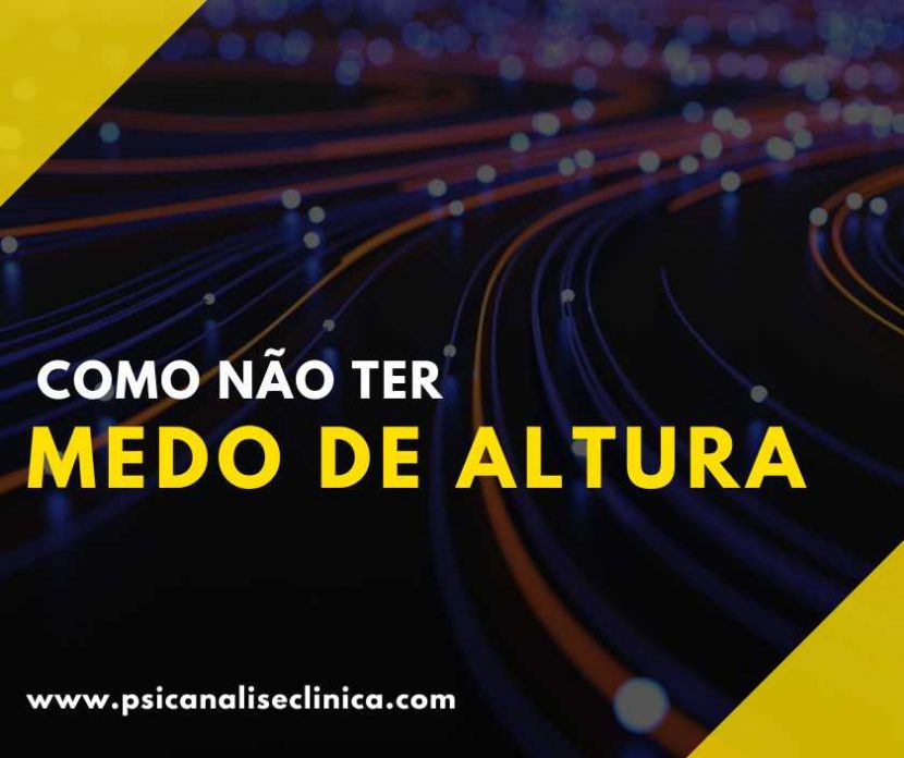 como perder o medo de altura