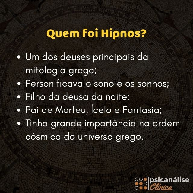 deus hipnos mapa mental