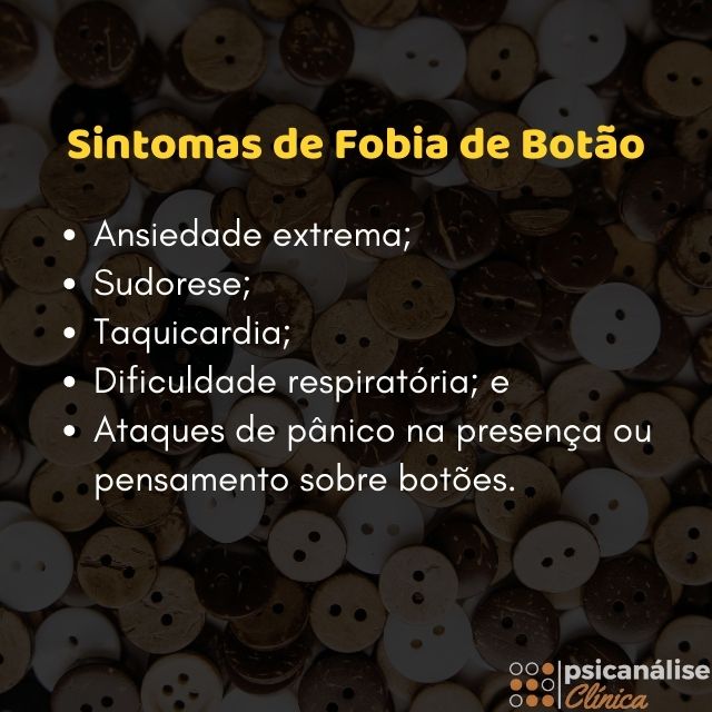 fobia de botão mapa mental