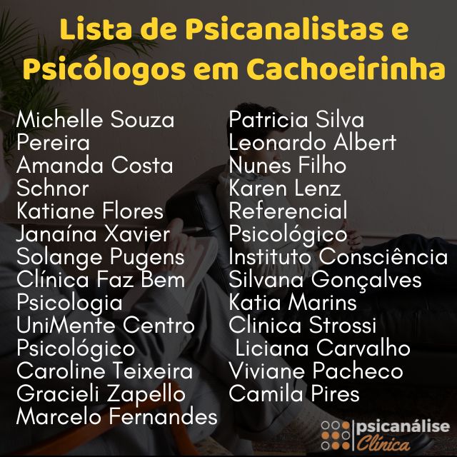 psicólogo em Cachoeirinha lista