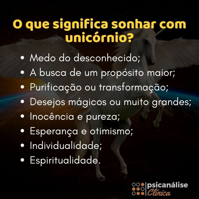 Costuma sonhar com unicórnio? Veja 6 significados possíveis 🦄