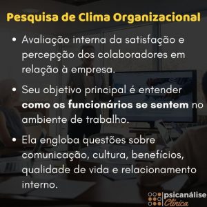 pesquisa de clima organizacional mapa mental