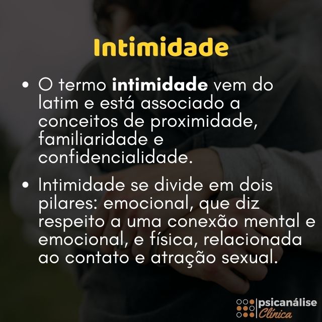 intimidade resumo