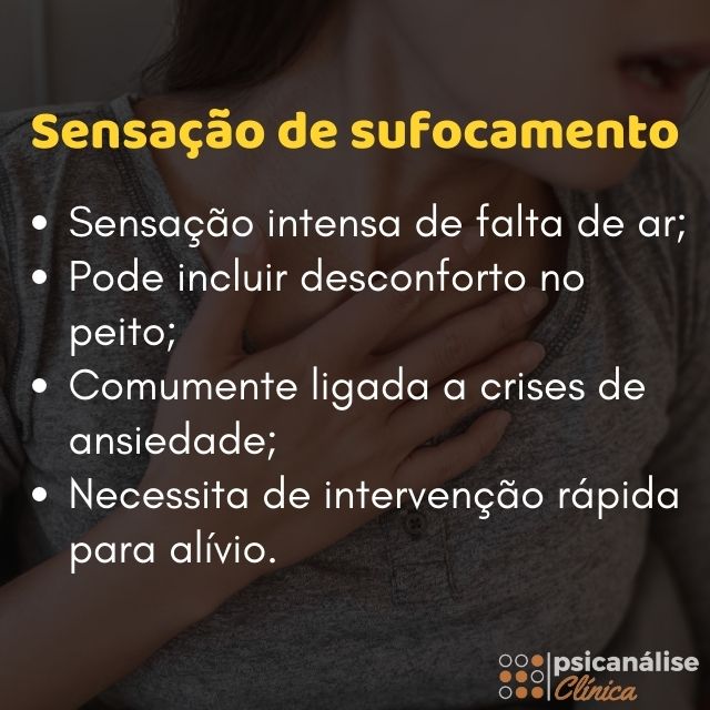 sufocamento resumo