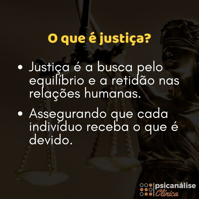 conceito de justiça resumo