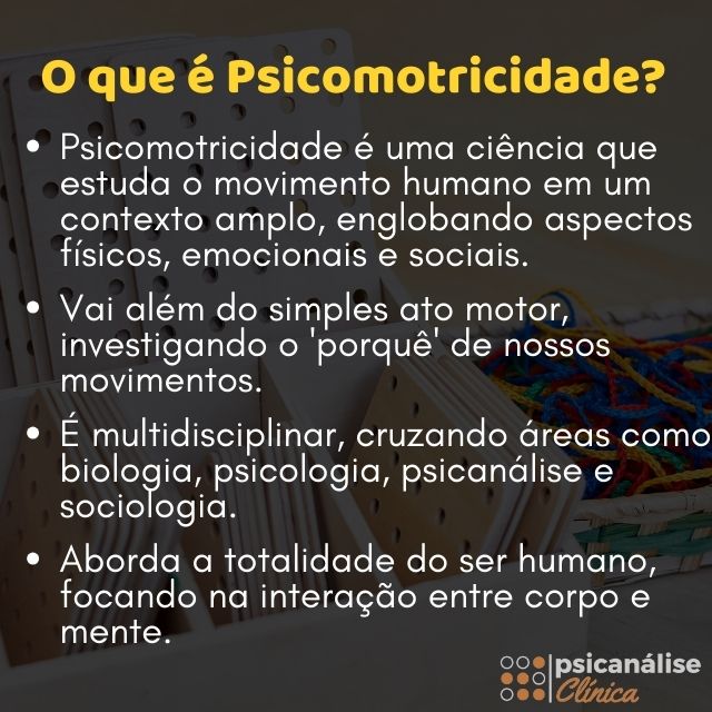 psicomotricidade resumo