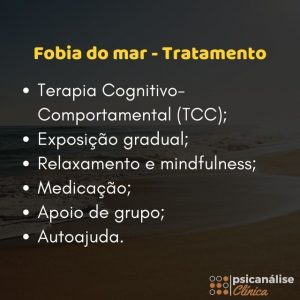 fobia do mar tratamentos