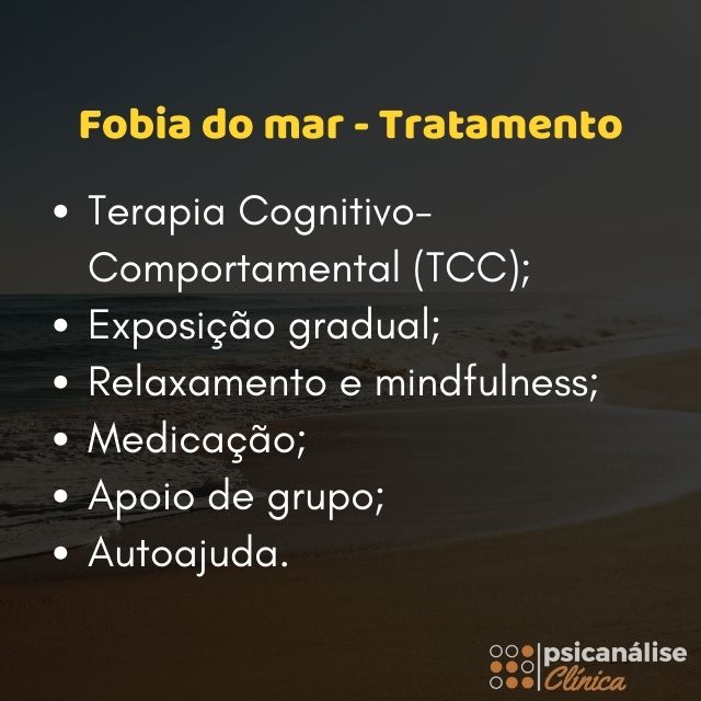 fobia do mar tratamentos