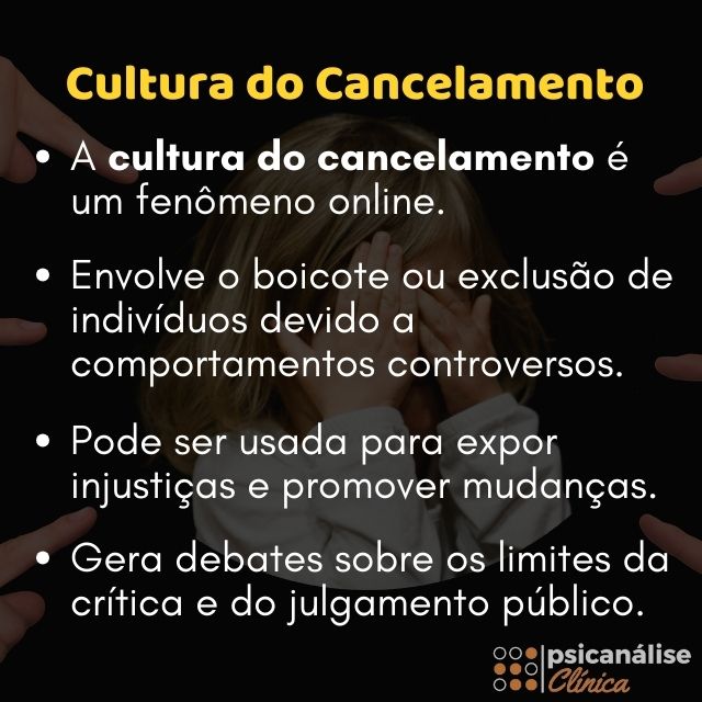 cultura do cancelamento resumo