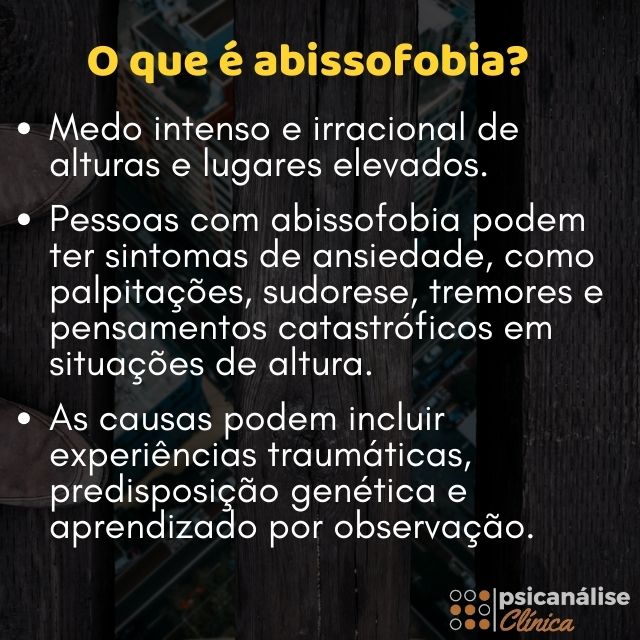 abissofobia resumo