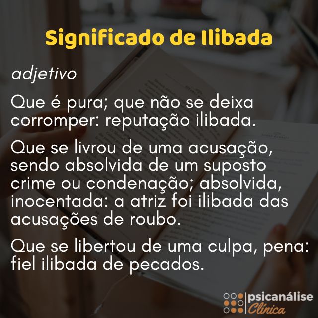 ilibida significado