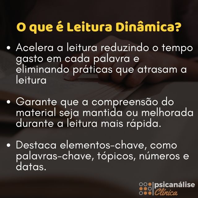 leitura dinâmica resumo