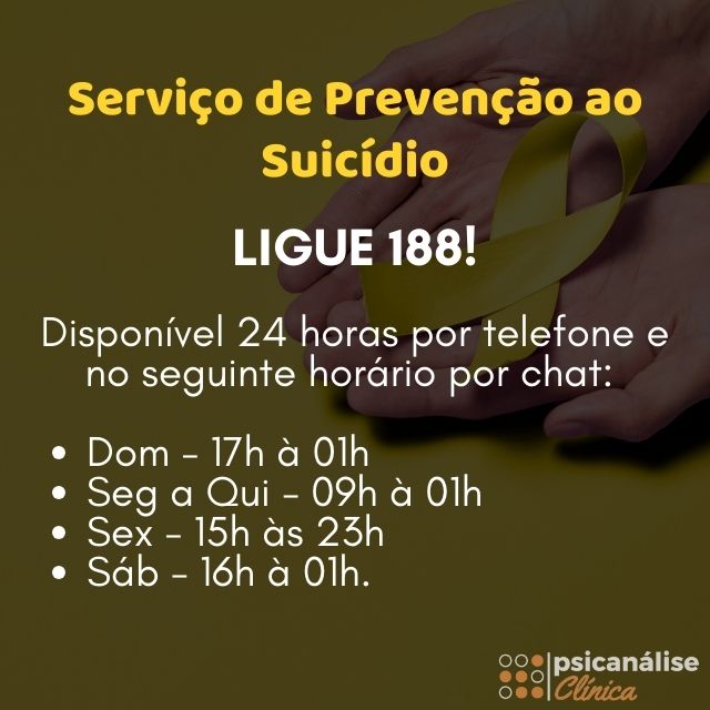 mês do suicídio ajuda