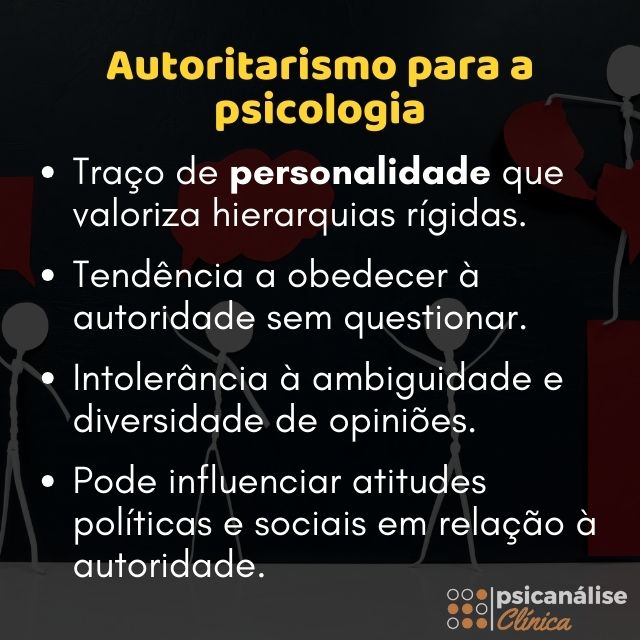 autoritarismo para a psicologia