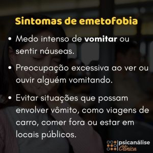 emetofobia mapa mental
