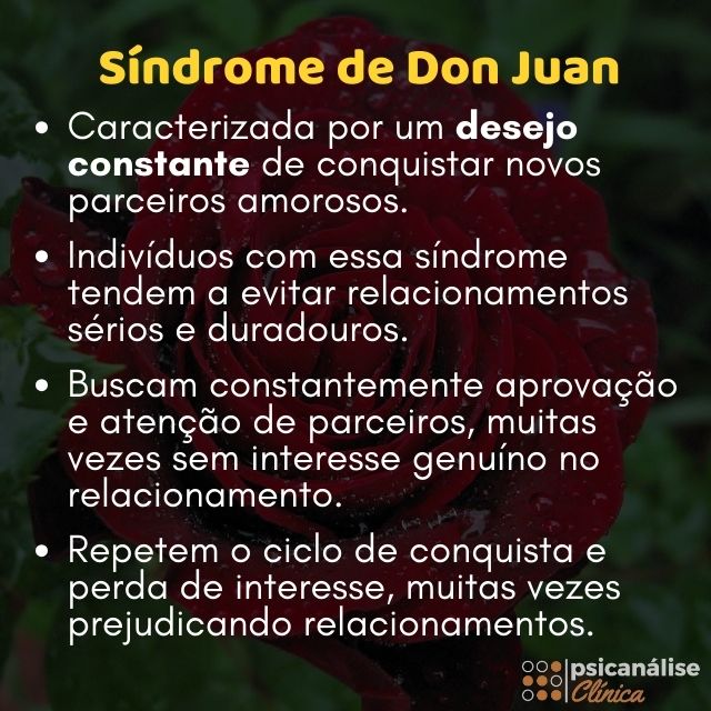 síndrome de don juan resumo