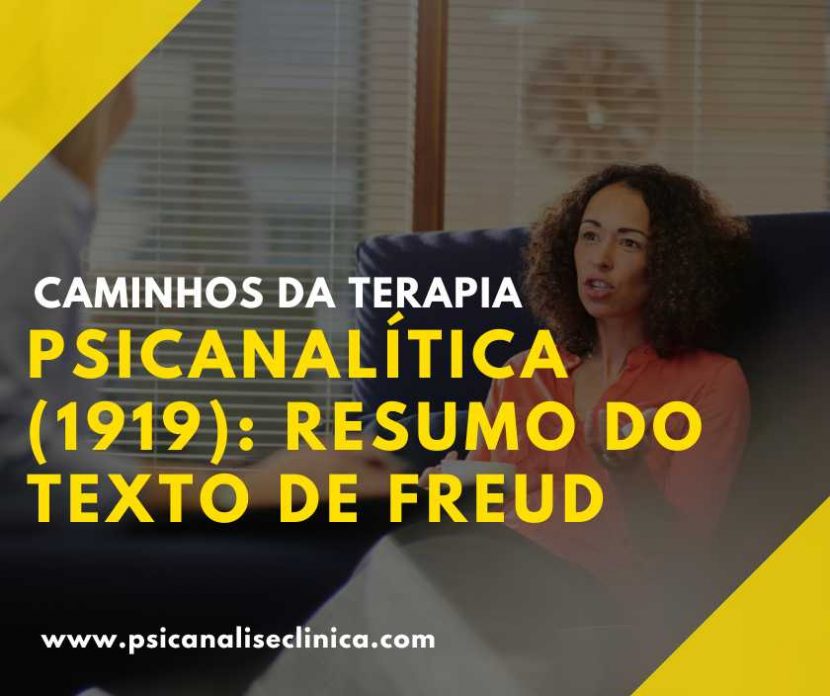 Caminhos da Terapia Psicanalítica