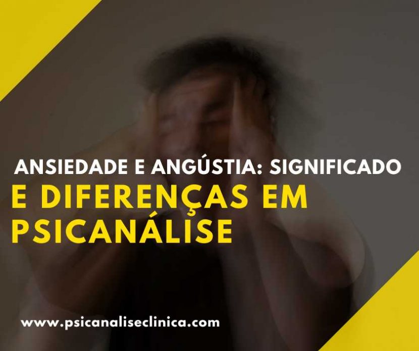 ansiedade e angústia