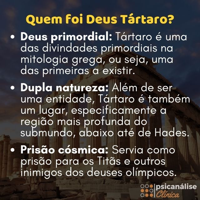 deus tartaro resumo