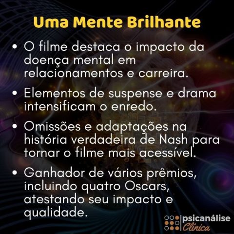 Uma mente brilhante (2001): resumo e análise do filme - Psicanálise Clínica