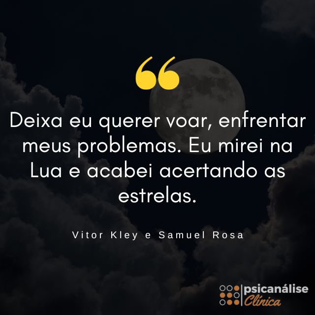 eu mirei na lua e acabei acertando as estrelas resumo