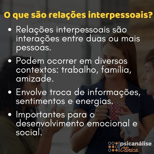 relações interpessoais mapa mental