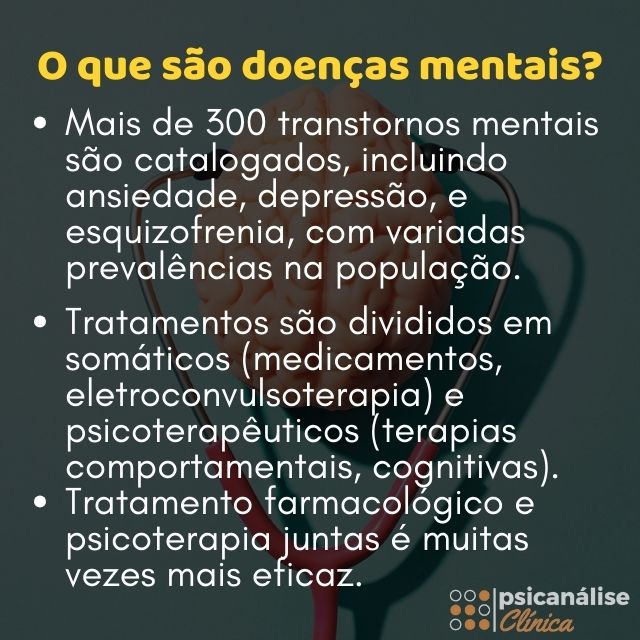 o que sao doencas mentais resumo