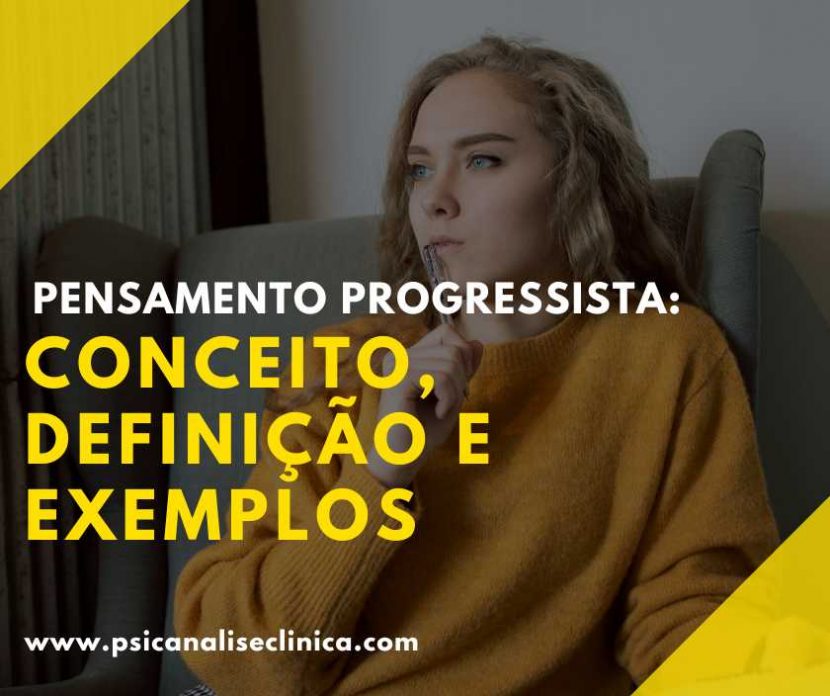 pensamento progressista conceito