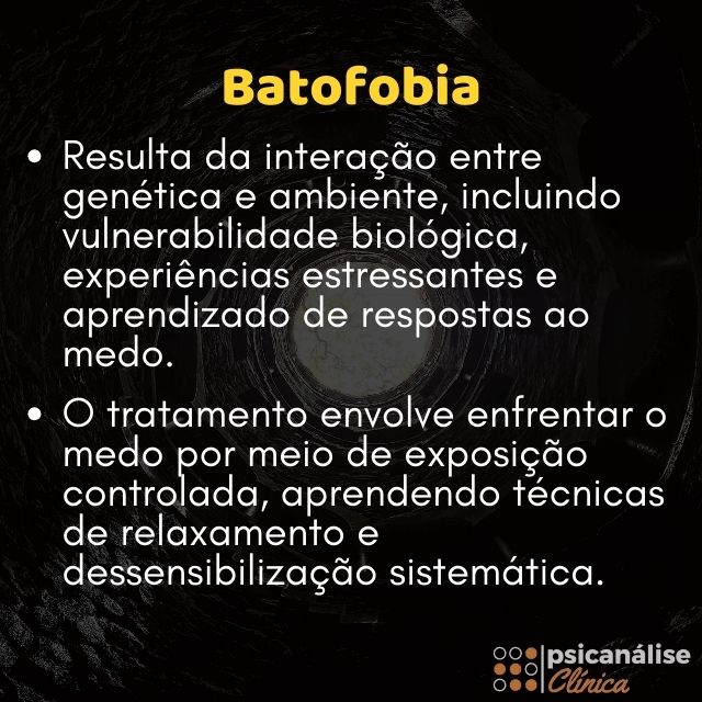 batofobia mapa mental