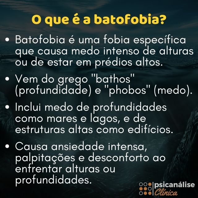 batofobia resumo