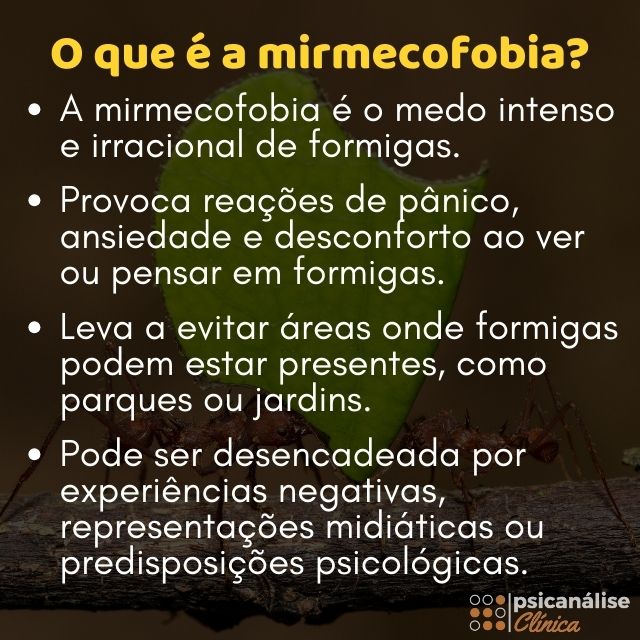 mirmecofobia resumo