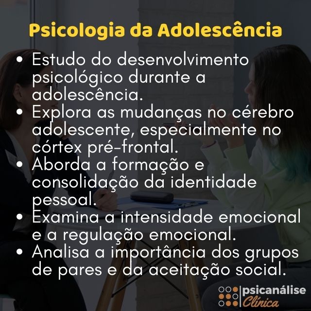 psicologia da adolescencia resumo