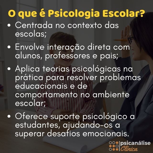 psicologia escolar e educacional resumo