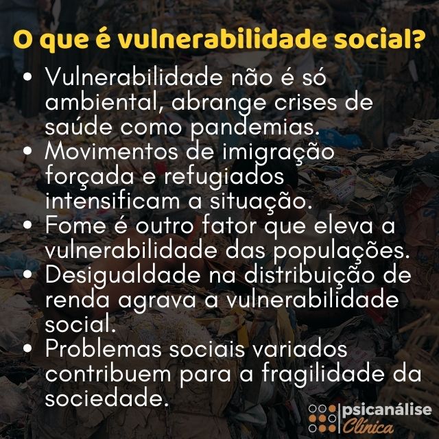 vulnerabilidade social mapa mental