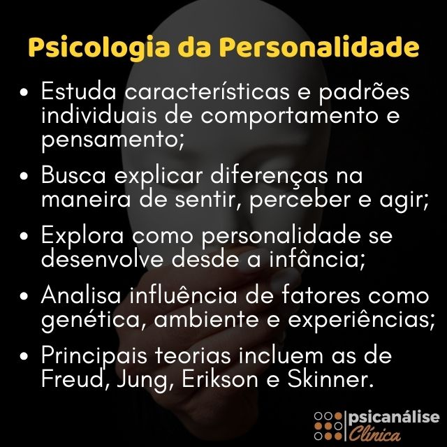 Psicologia da Personalidade mapa mental