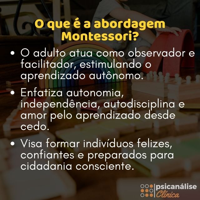 abordagem montessori resumo