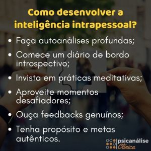 inteligencia intrapessoal mapa mental