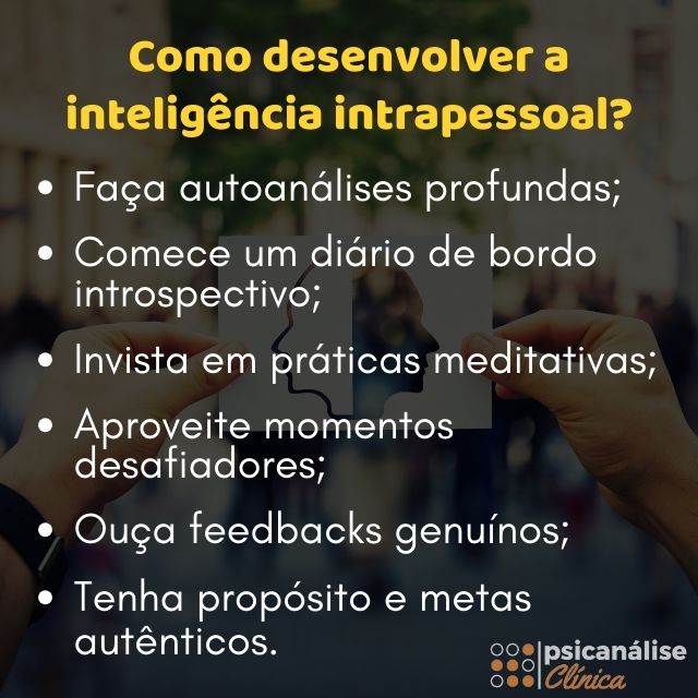 inteligencia intrapessoal mapa mental