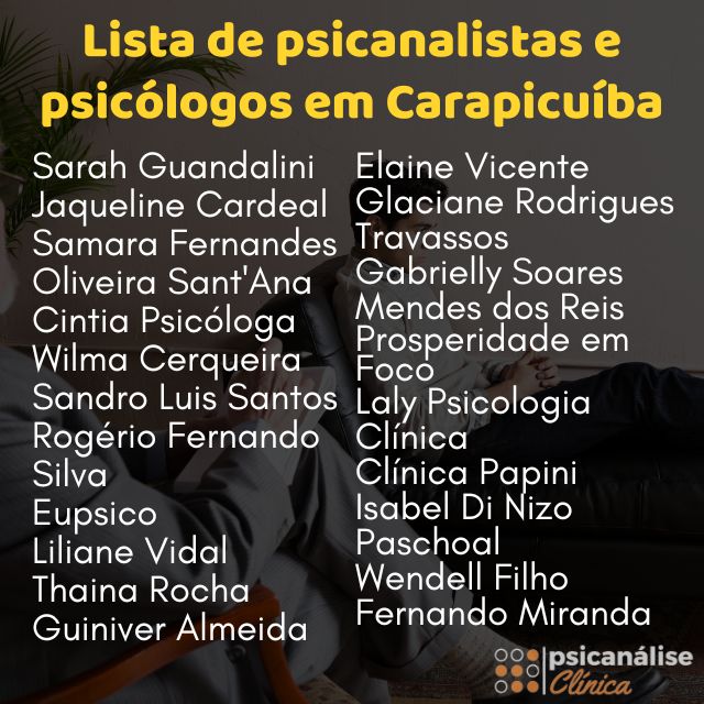 psicólogos em carapicuíba resumo